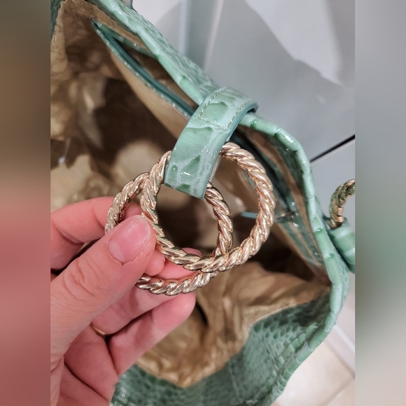 Ivanka Trump Croc Simulated Leather Tote - Picture 14 of 14